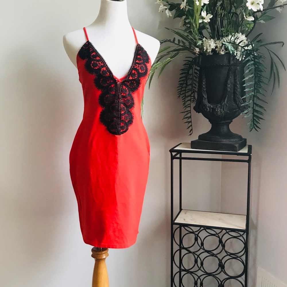 Beautiful red dress